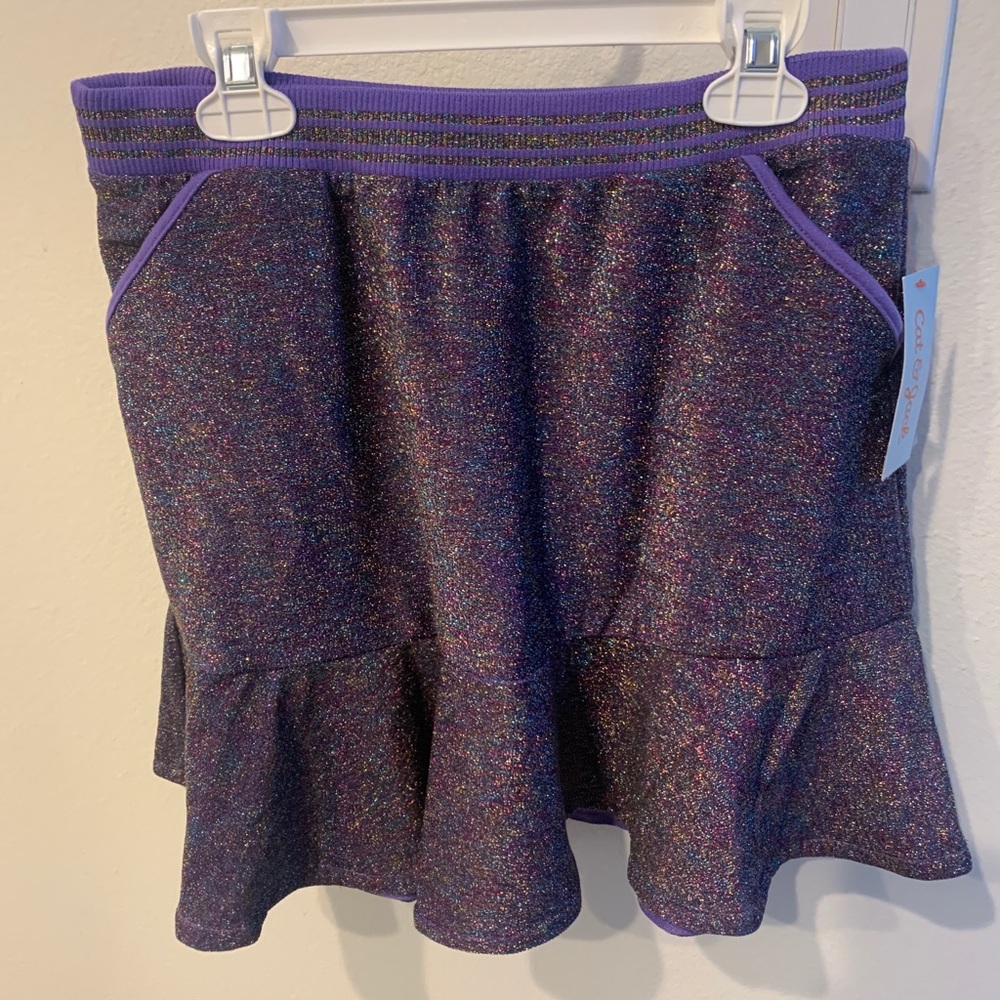 Purple Sparkle Skirt